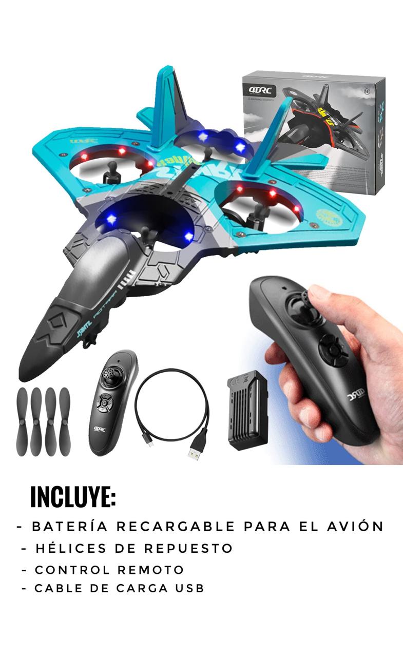 SkyBlazer™ - Avión Dron Acrobático a control remoto