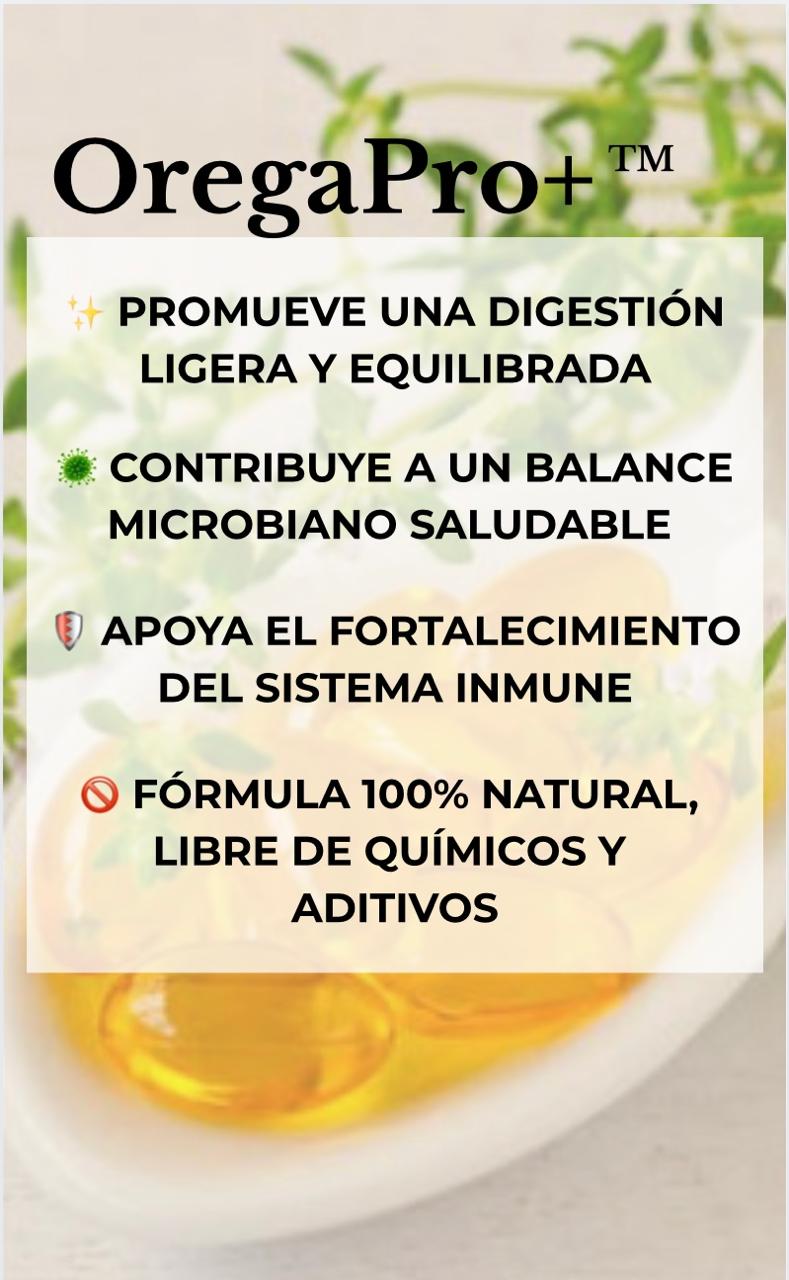 OregaPro+™ - 60 Cápsulas de Aceite de Orégano (6000 Mg)