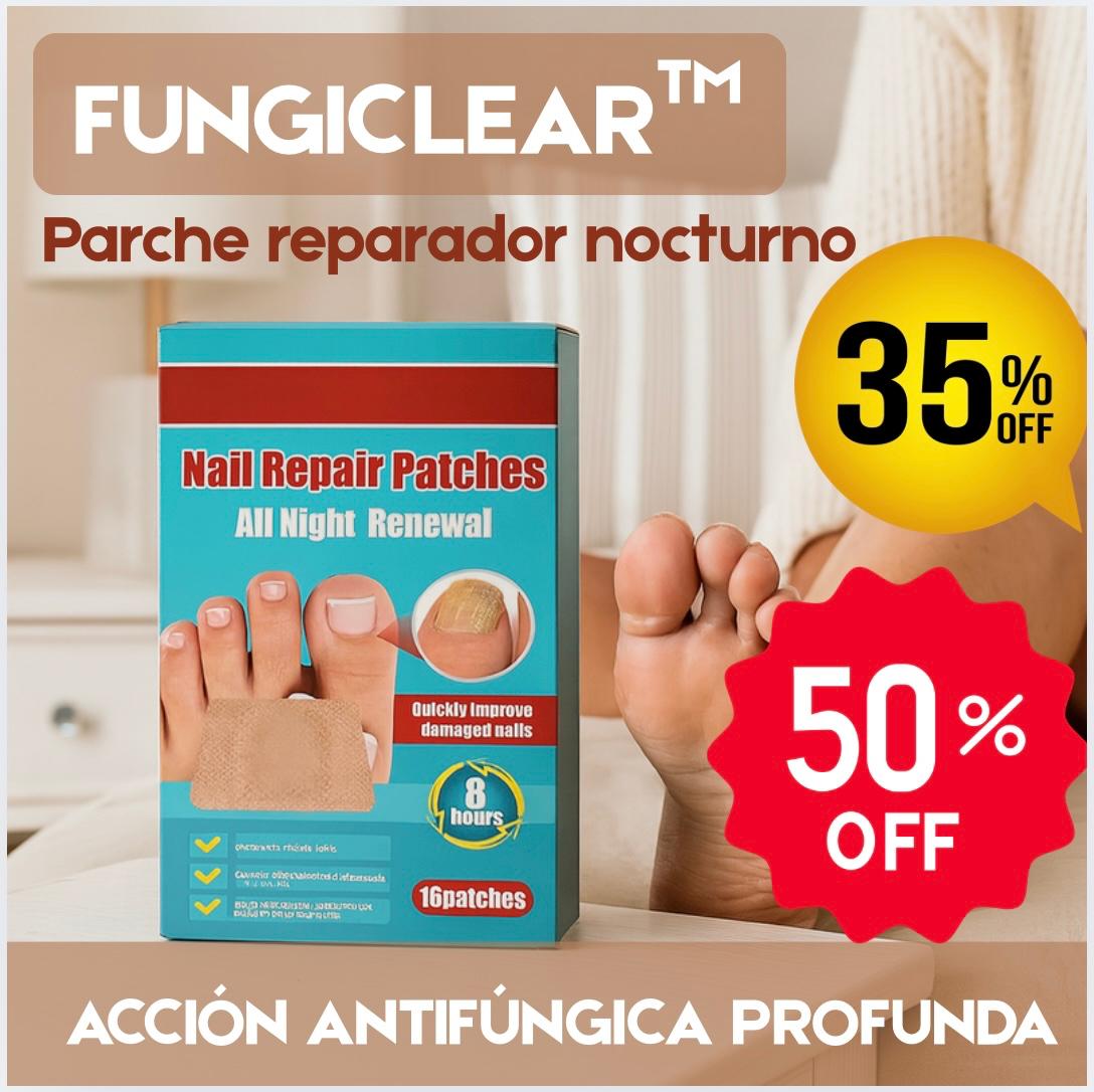 FungiClear™ - Parches Antihongos para las uñas